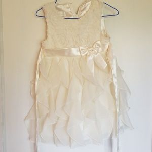 Flower girl or Christening dress. WORN ONCE!